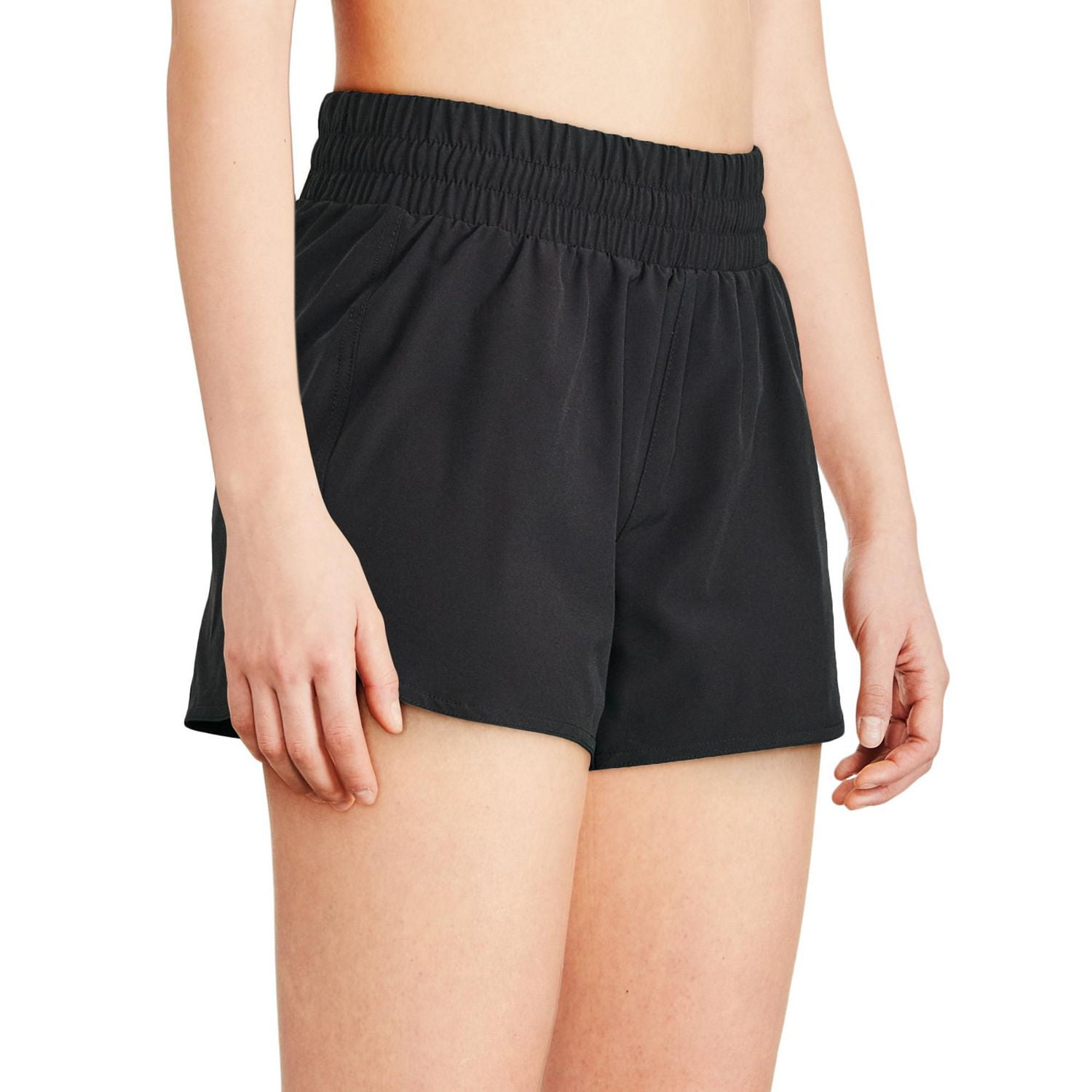 Black shorts for women – Active shape wear - 2 back pockets