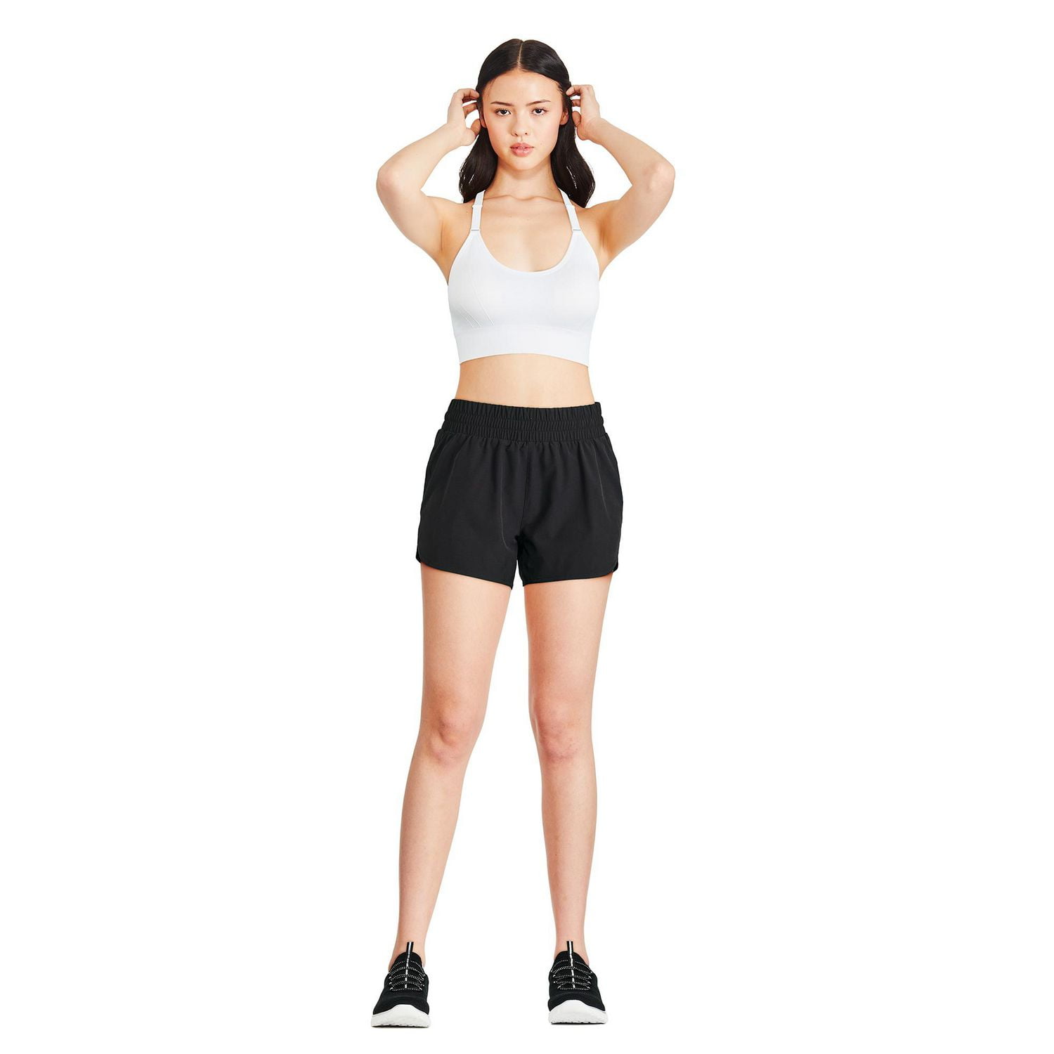 Short tissé Athletic Works pour femmes Tailles TP–TTG
