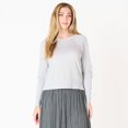 thumbnail image 1 of DV L/S Raglan Lurex sweater, 1 of 3