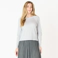thumbnail image 1 of DV L/S Raglan Lurex sweater, 1 of 3
