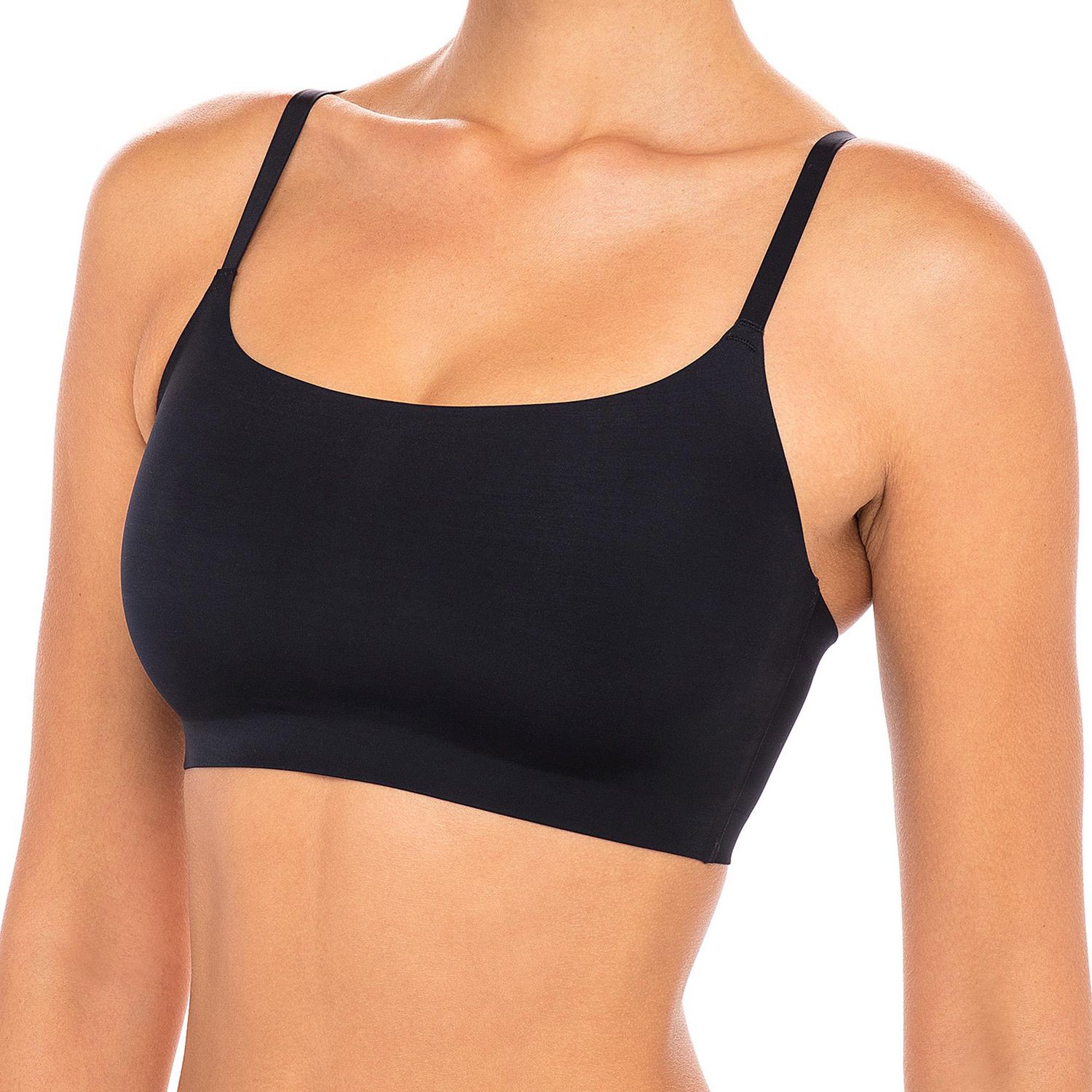 Buy Leading Lady black colored solid cotton bra Online at Low