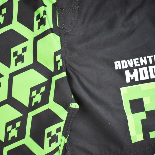 Minecraft Creeper Swim Shorts - Official Merchandise 