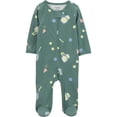 thumbnail image 1 of Carter's Child of Mine Baby Boys' 2-Way Zip Cotton Sleeper, 1 of 4