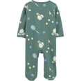 thumbnail image 2 of Carter's Child of Mine Baby Boys' 2-Way Zip Cotton Sleeper, 2 of 4