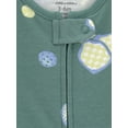 thumbnail image 4 of Carter's Child of Mine Baby Boys' 2-Way Zip Cotton Sleeper, 4 of 4