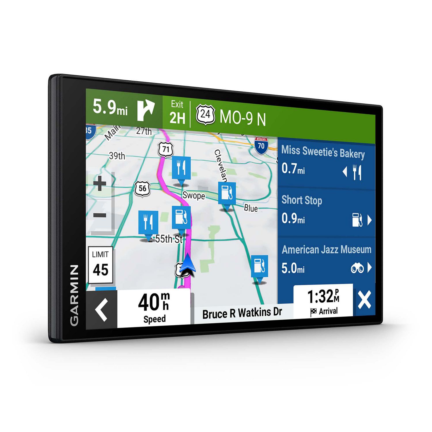 fløjl Tal højt naturlig Garmin DriveSmart 76 MT GPS with 7.0-in Display Featuring Traffic Alerts -  Black | Walmart Canada