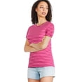 thumbnail image 2 of George Women's Short Sleeve Rib Tee, 2 of 6