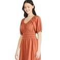 thumbnail image 2 of George Women's Smocked Maxi Dress, 2 of 6
