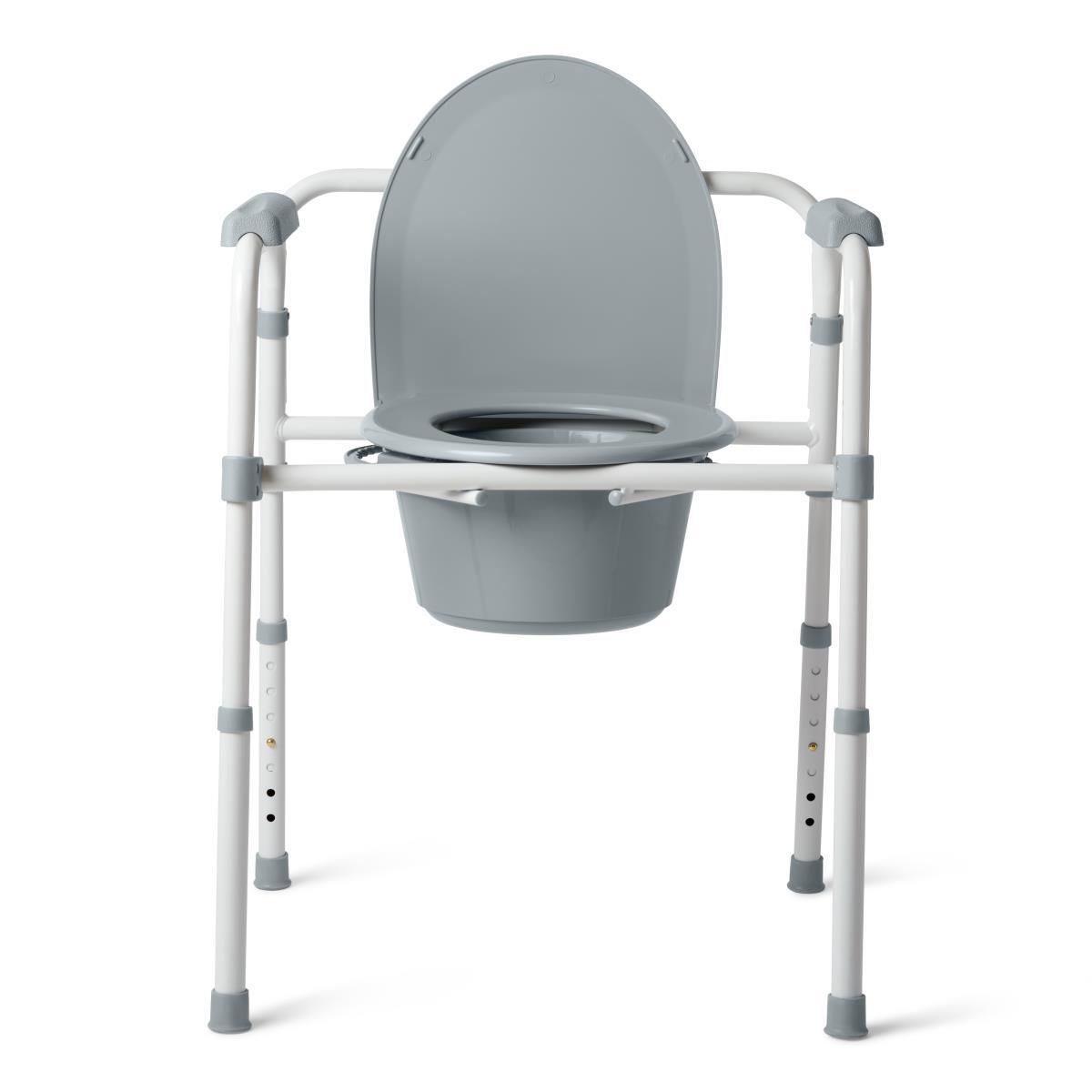 Chaise d'aisance standard en acier Medline