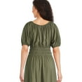 thumbnail image 3 of Robe maxi smockée George pour femmes, 3 of 6
