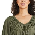 thumbnail image 4 of Robe maxi smockée George pour femmes, 4 of 6