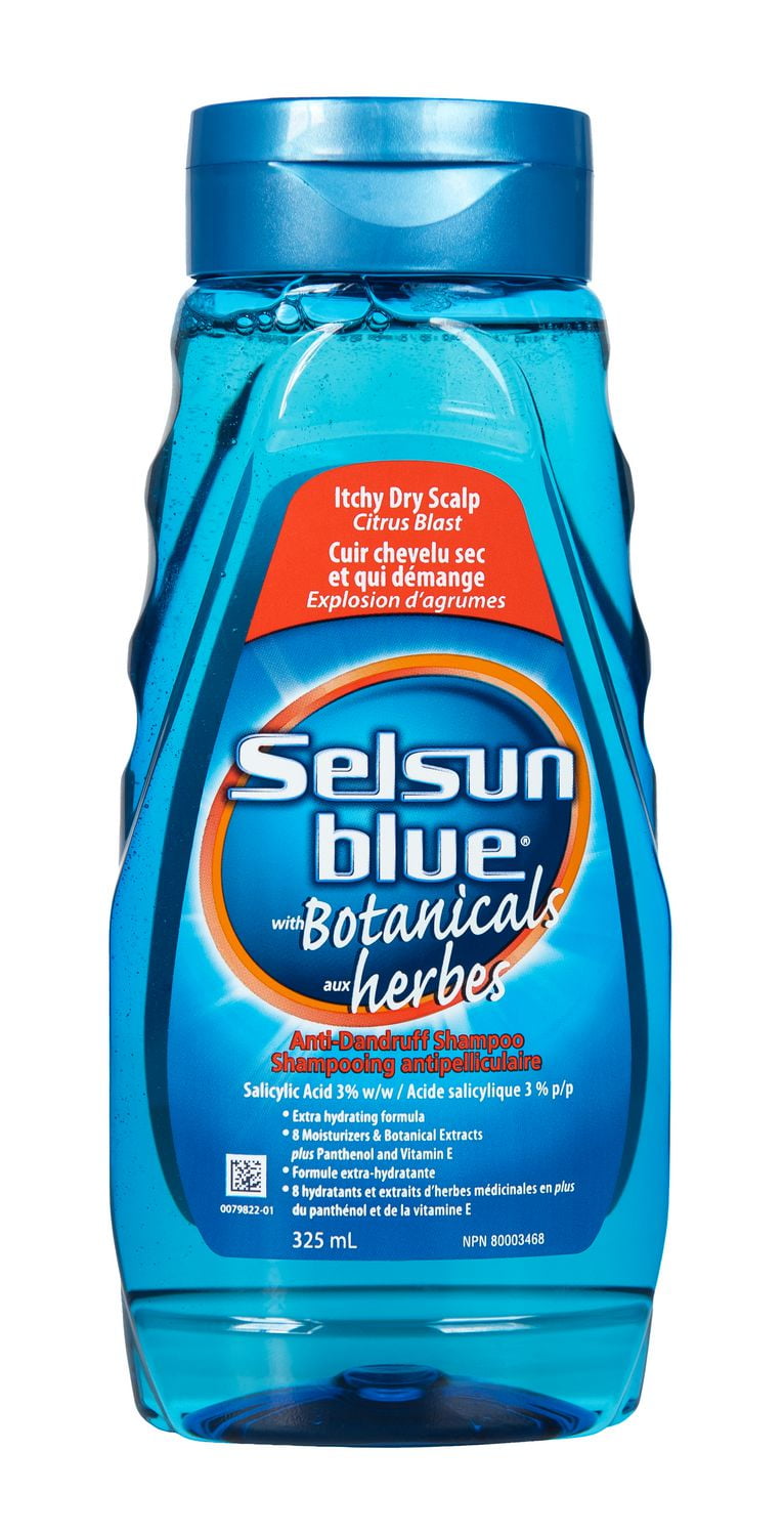 Selsun Blue Botanicals Itchy Dry Scalp Citrus Blast AntiDandruff