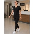 thumbnail image 3 of FLEX SCRUBS™ Ladies Scrubs V Neck Top, 3 of 4