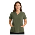 thumbnail image 1 of FLEX SCRUBS™ ladies scrubs v neck top, 1 of 4