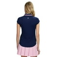 thumbnail image 2 of IZOD CHLOE COURTSIDE CAP SLEEVE POLO​, 2 of 4