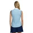 thumbnail image 2 of IZOD ALLY PRINTED SLEEVELESS POLO​, 2 of 4