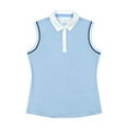 thumbnail image 4 of IZOD ALLY PRINTED SLEEVELESS POLO​, 4 of 4