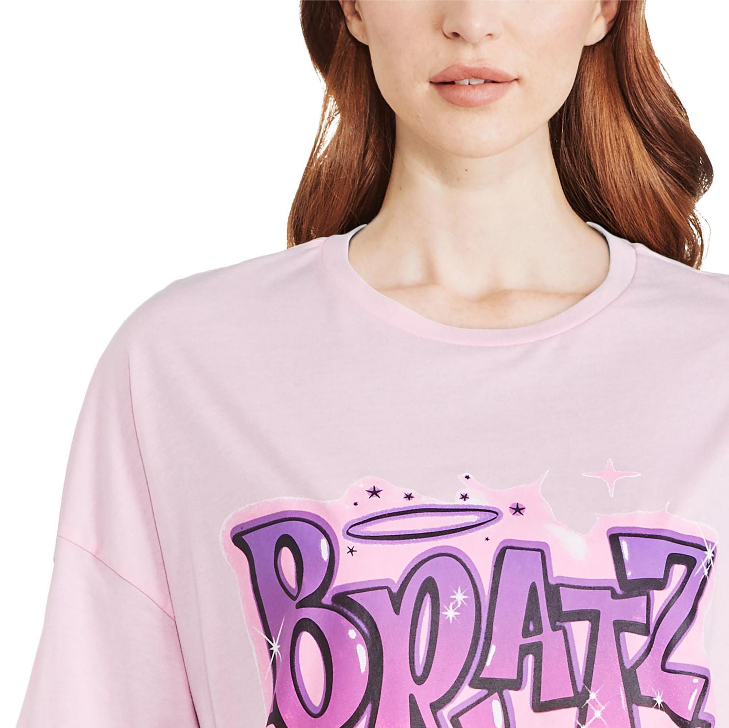 Robe à manches courtes aérographe Bratz pour femme 20e groupe