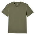 thumbnail image 1 of T-shirt extensible à encolure en V George pour hommes, 1 of 1