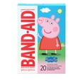 thumbnail image 2 of Band-Aid Brand Adhesive Bandages Peppa Pig - Self Adhesive Wound Care Skin Dressing - Assorted Sizes, 20 Count, 2 of 8