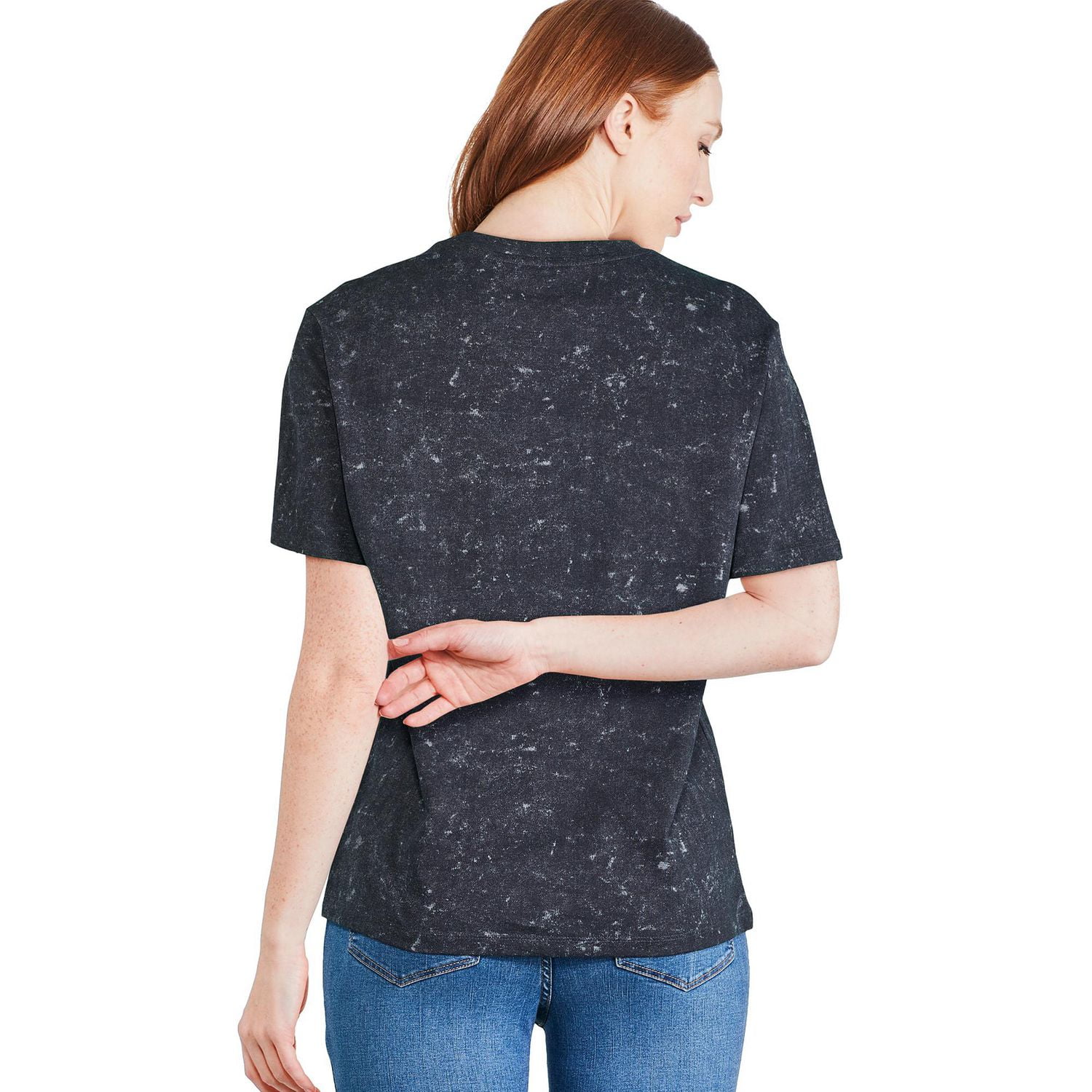 Disney Mickey Mouse T-shirt à manches courtes pour femme tenant la main