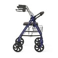 thumbnail image 3 of Medline 8" Basic Steel Rollator, Blue, 3 of 4