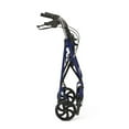 thumbnail image 4 of Medline 8" Basic Steel Rollator, Blue, 4 of 4