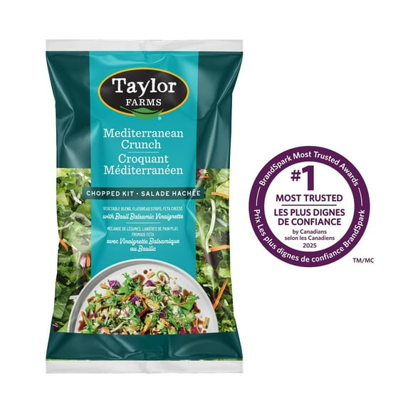 Taylor Farms Mediterranean Crunch Chopped Salad Kit, 312 g