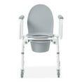 thumbnail image 2 of Medline Padded Steel Drop-Arm Commode, 2 of 3