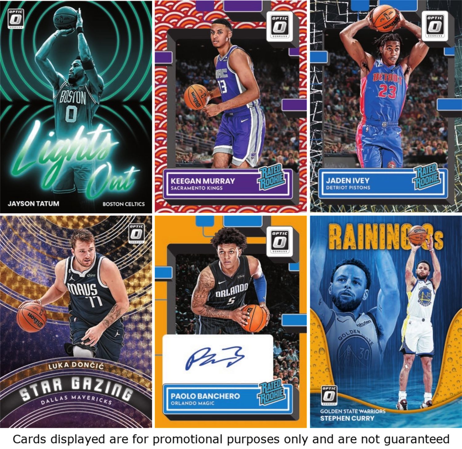 2022-23 Panini Donruss Optic NBA Basketball Trading Cards Blaster Box