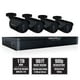 Night Owl 8 canaux DVR filaire avec 4 caméras HD filaires 1080p et disque dur de 1 To – image 2 sur 6