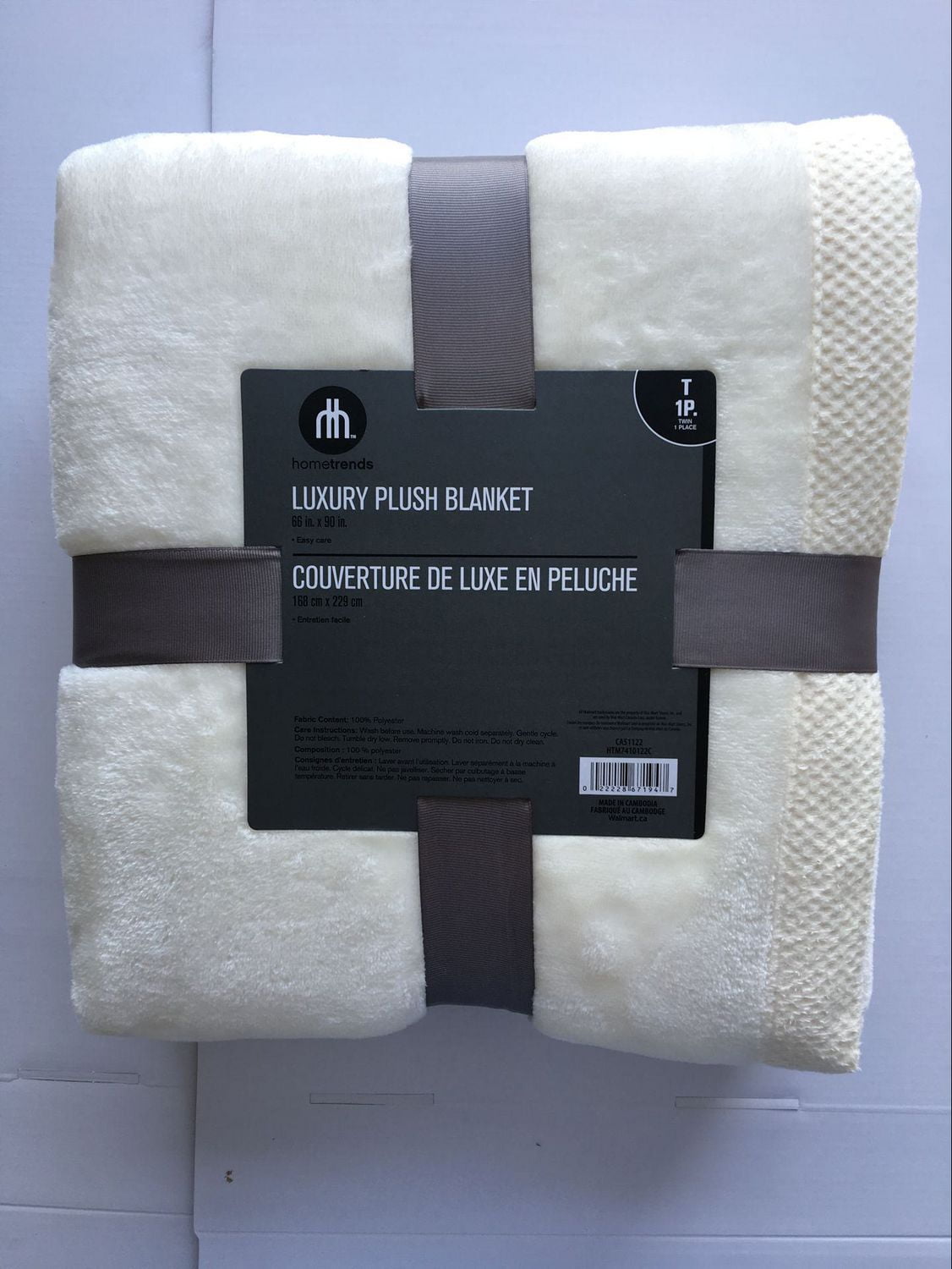 hometrends Luxury Plush Blanket Walmart Canada