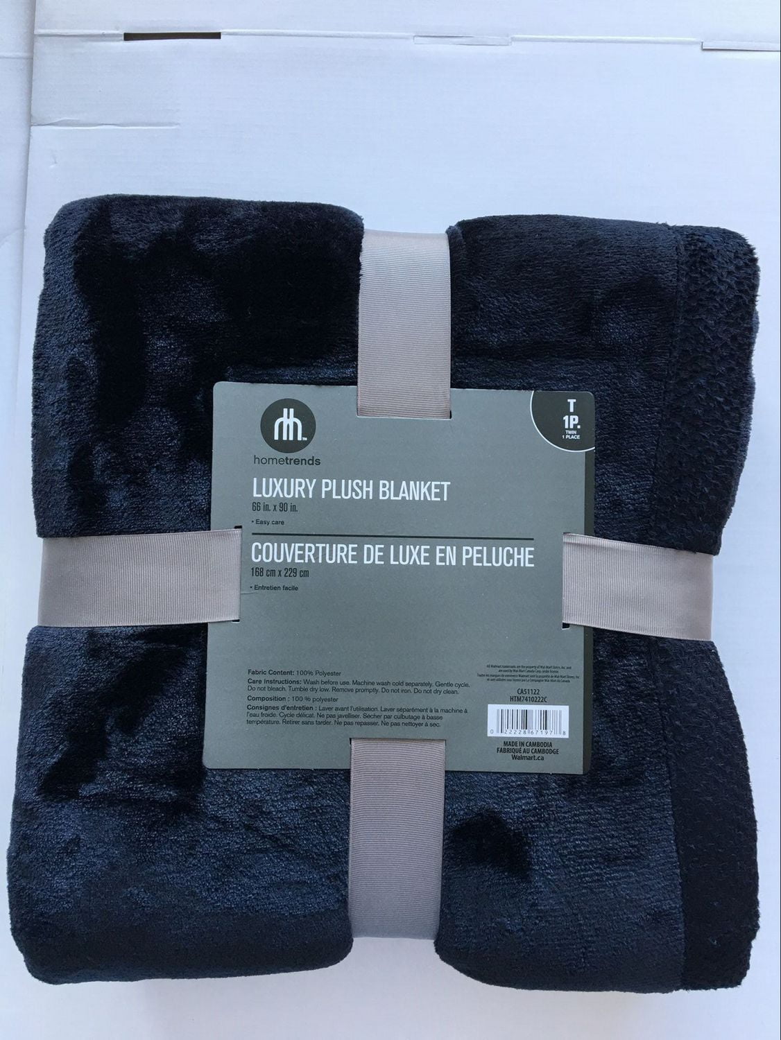 hometrends Luxury Plush Blanket Walmart Canada