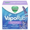 thumbnail image 3 of Vicks VapoRub Nasal Decongestant Cough Suppressant Ointment, Lavender Scent, 3 of 8