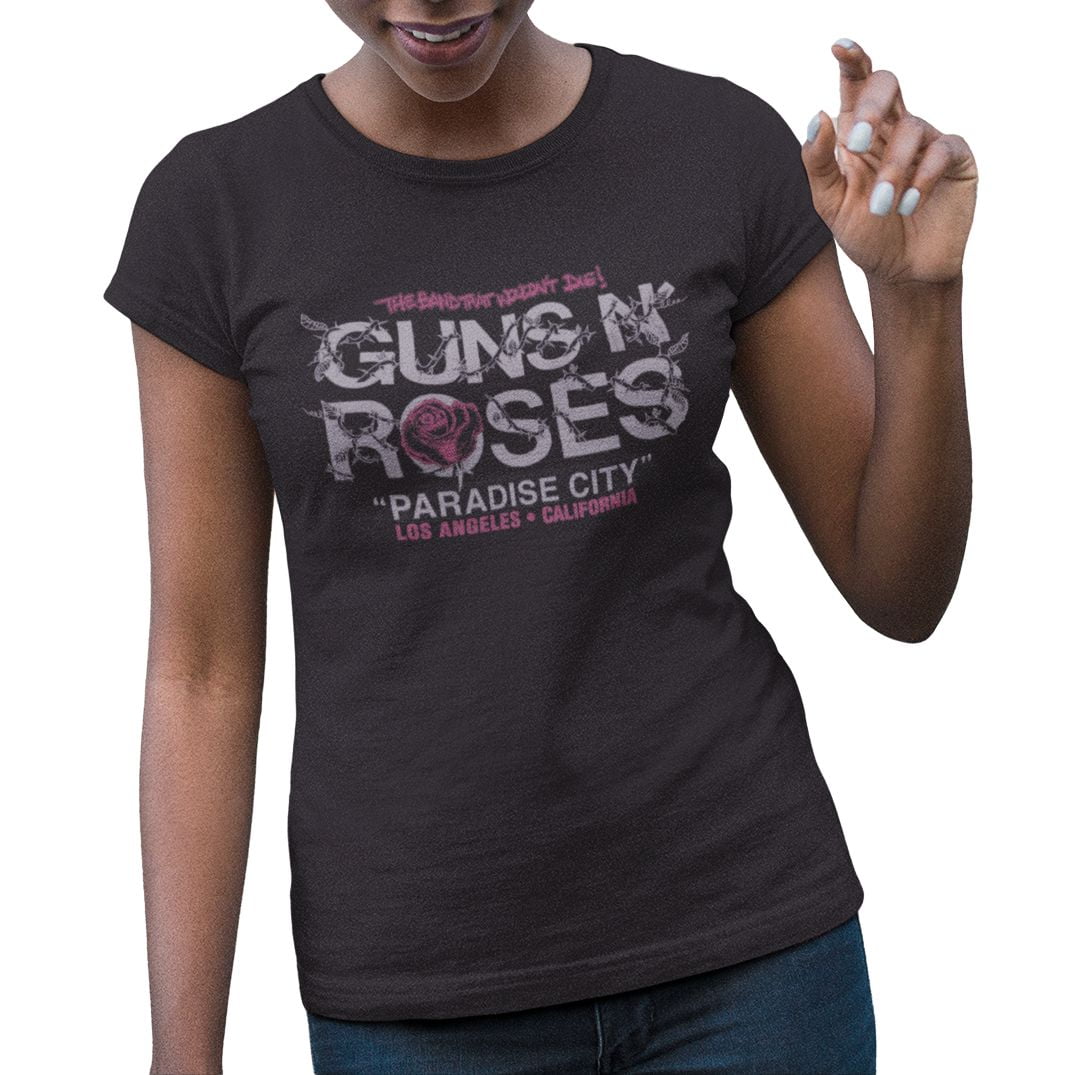 T-Shirt manche courte à col rond pour femmes