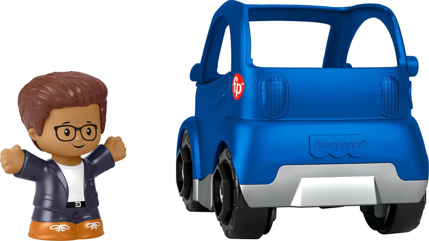 Fisher Price Little People Electric Vehicle Toy Car Figure Set