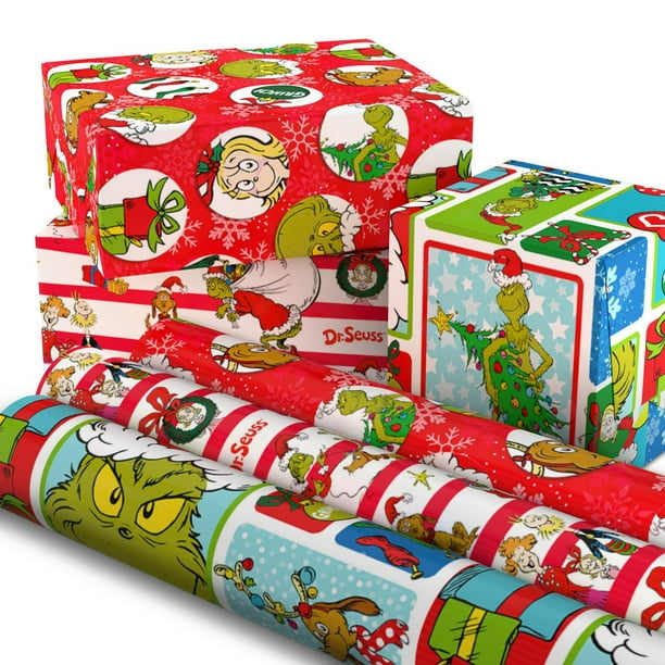 Hallmark Reversible Christmas Wrapping Paper (3 Rolls: 120 sq. ft
