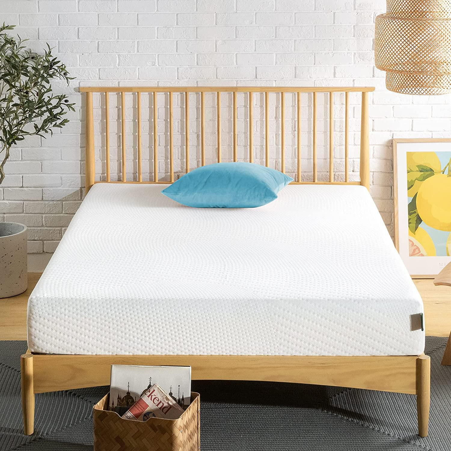 Zinus green online tea queen mattress