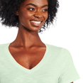 thumbnail image 4 of George Women's Core Slub V-Neckline Tee, 4 of 6