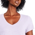 thumbnail image 4 of George Women's Core Slub V-Neckline Tee, 4 of 6