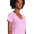 thumbnail image 2 of George Women's Core Slub V-Neckline Tee, 2 of 6