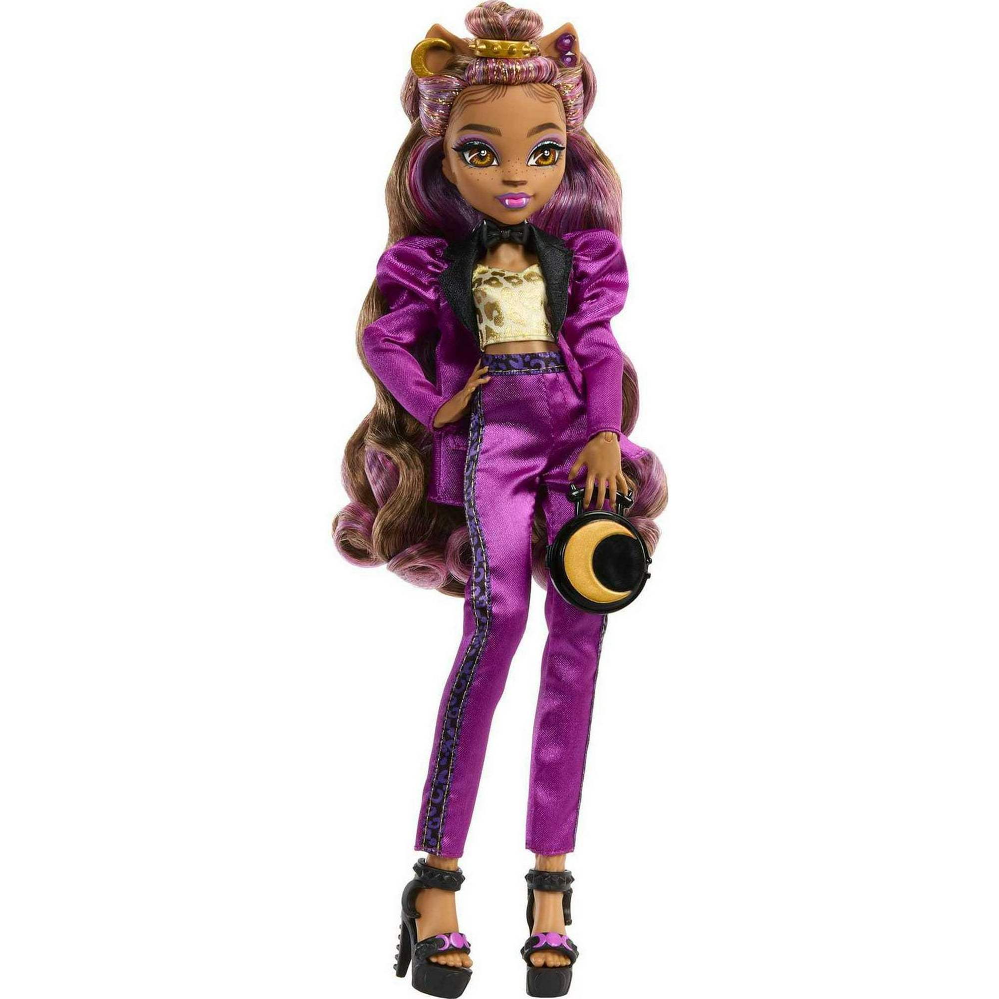 Monster High Clawdeen Wolf Doll in Monster Ball Party Fashion with