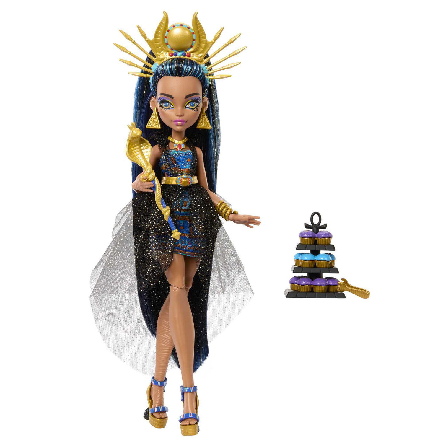 Monster High Cleo De Nile Doll in Monster Ball Party Dress with