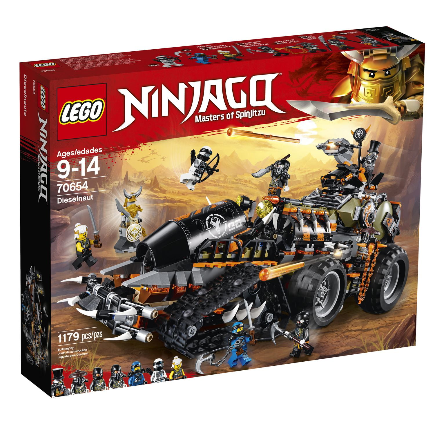 Lego ninjago sets masters of spinjitzu sale