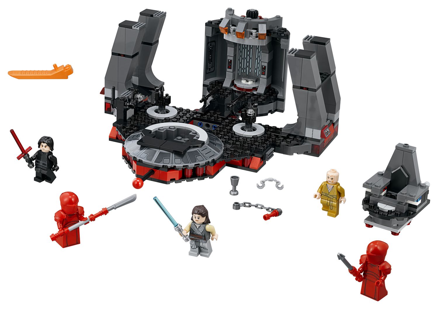 LEGO Star Wars: The Last Jedi Snoke's Throne Room 75216 Toy 