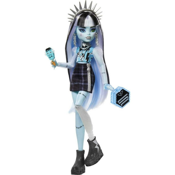 Monster High – Coffret Monstrueux Secrets Frankie Stein Look Irisé à Prix  Carrefour