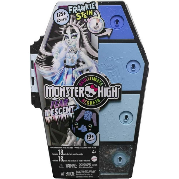 Monster High-Coffret Monstrueux Secrets Frankie Stein Look Irisé