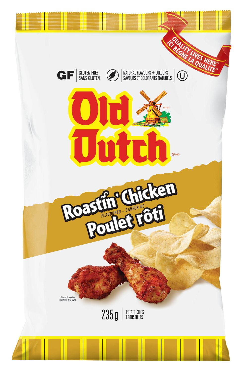 Old Dutch Roastin' Chicken Potato Chips Walmart Canada