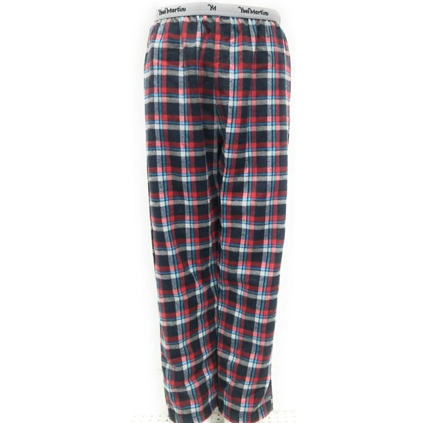 Yves Martin Men's Flannel Sleep Shorts 