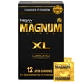 thumbnail image 1 of Trojan Magnum XL Extra Large Size Lubricated Condoms, 1 of 7